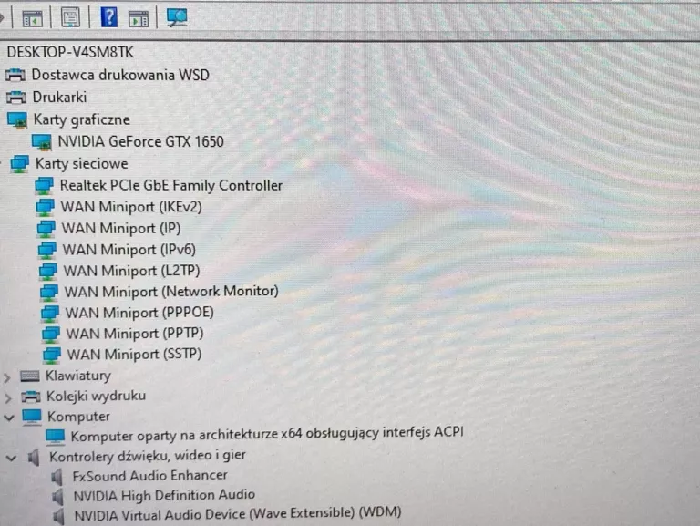 KOMPUTER CORE I3-9100F 8GB RAM/500 GB HDD/480 GB SSD/GTX 1650/WIN10
