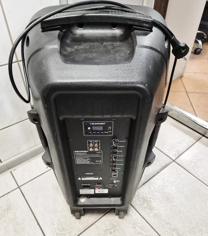 GŁOŚNIK PRZENOŚNY BLAUPUNKT PA15 CZARNY 700 W