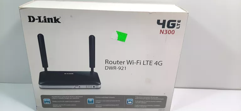 ROUTER D- LINK DWR-921 KOMPLET / IDEALNY STAN !