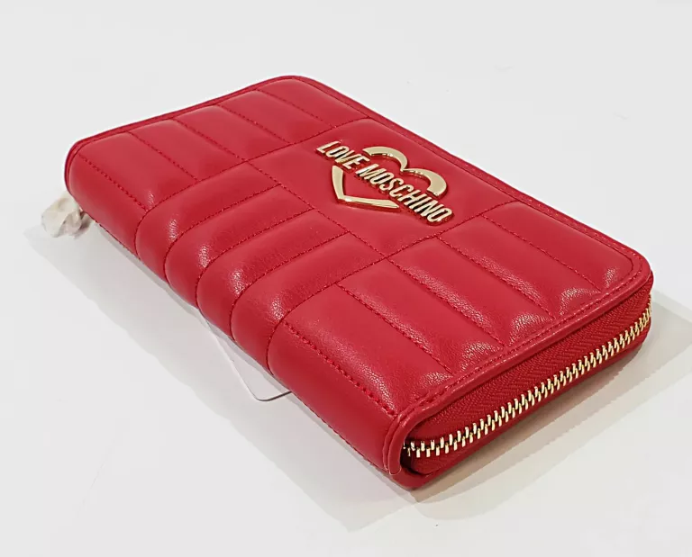 PORTFEL LOVE MOSCHINO DUŻY CZERWONY