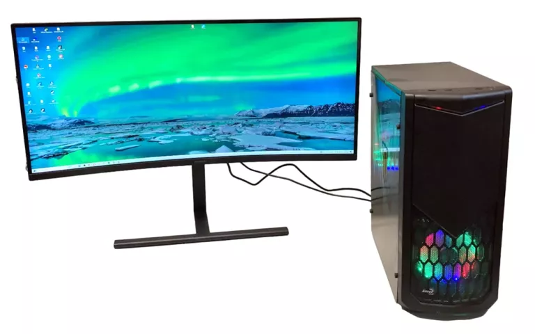 KOMPUTER CORE I3-9100F 8GB RAM/500 GB HDD/480 GB SSD/GTX 1650/WIN10
