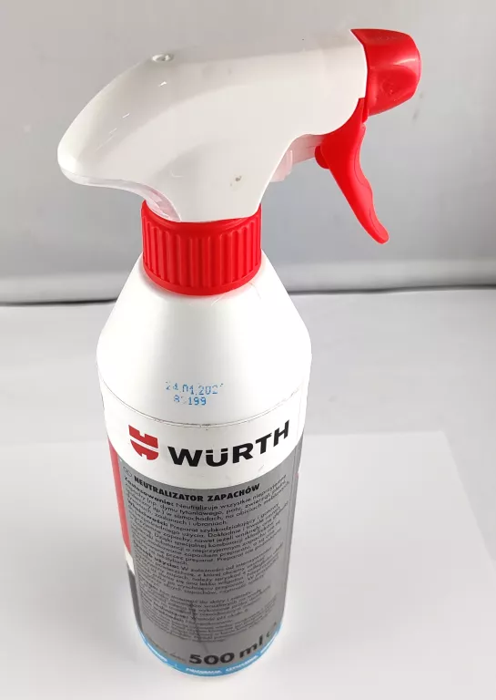 WURTH NEUTRALIZATOR ZAPACHÓW, DEZODORANT 500ML