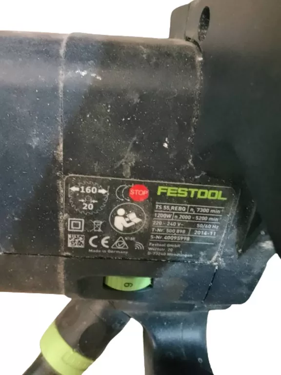 ZAGŁĘBIARKA FESTOOL TS 55 REBQ