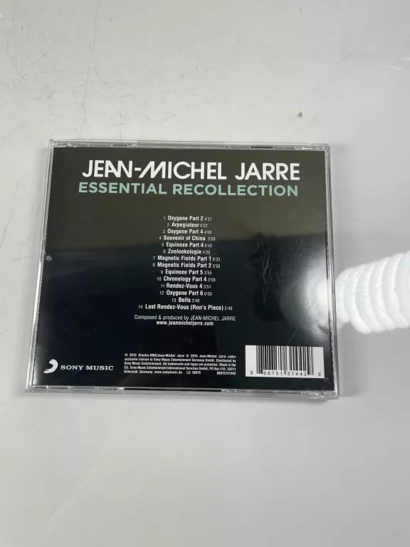 JEAN-MICHEL JARRE ESSENTIAL RECOLLECTION CD