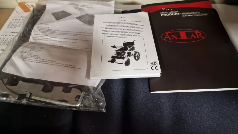 WÓZEK INWALIDZKI ELEKTRYCZNY AT52304 - ANTAR