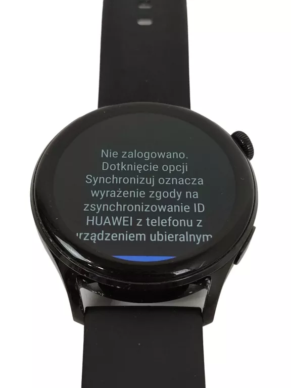 SMARTWATCH HUAWEI WATCH 3 ACTIVE ( GLL - AL04) CZARNY 1,43" 4G LTE PUDEŁKO