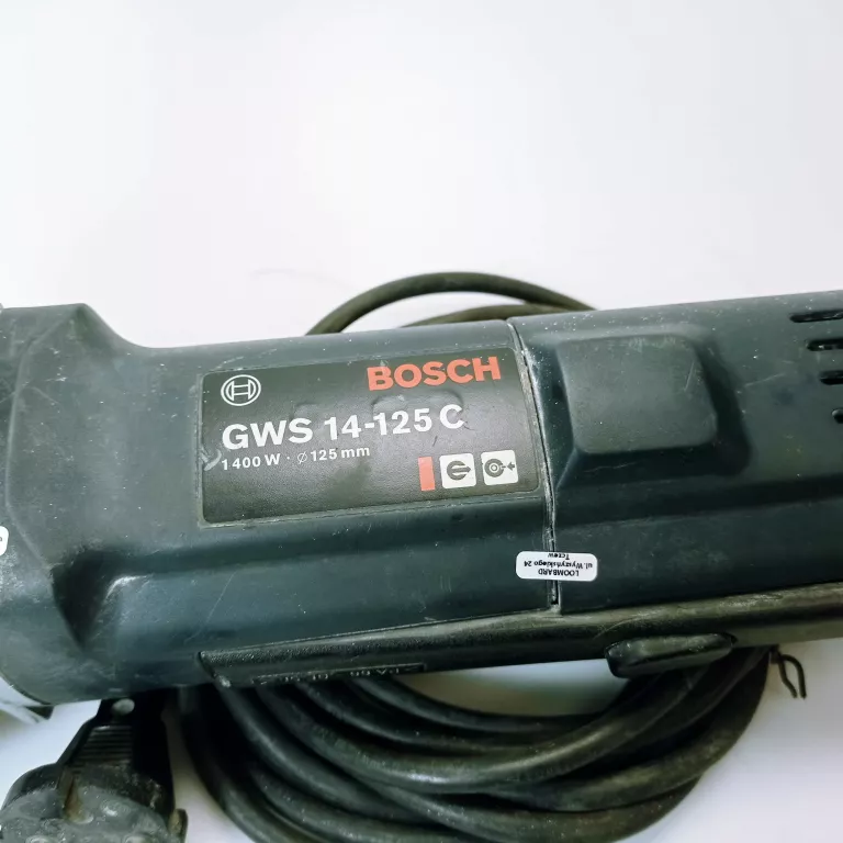 SZLIFIERKA BOSCH GWS 14-125 C 1400W