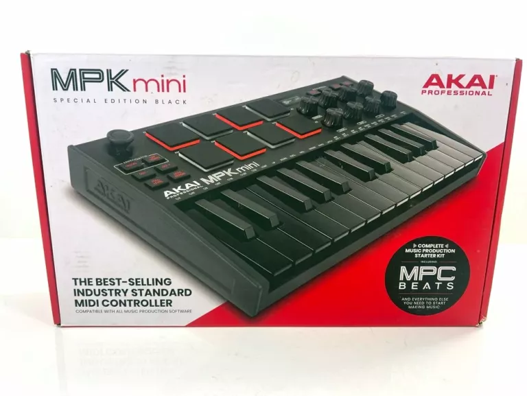 AKAI MPK MINI MK3 BLACK KLAWIATURA STERUJĄCA USB 25 KLAWISZY