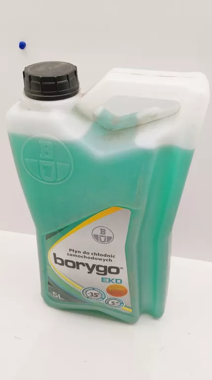 BORYGO EKO PŁYN DO CHŁODNIC ZIELONY -35 5L