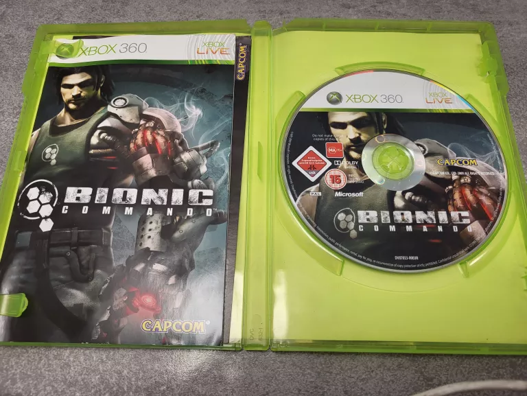 GRA NA XBOX 360 BIONIC COMMANDO