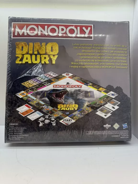 GRA PLANSZOWA WINNING MOVES MONOPOLY DINOZAURY