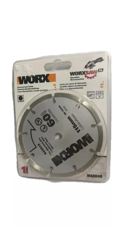 TARCZA DIAMENTOWA DO PŁYTEK WORX WA5048 115MM