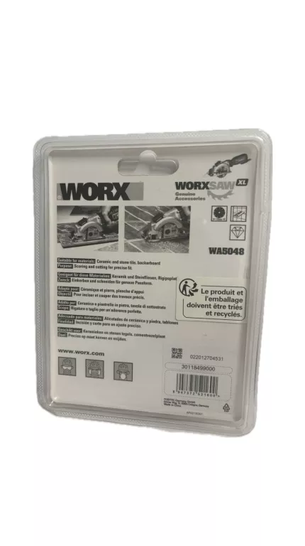 TARCZA DIAMENTOWA DO PŁYTEK WORX WA5048 115MM