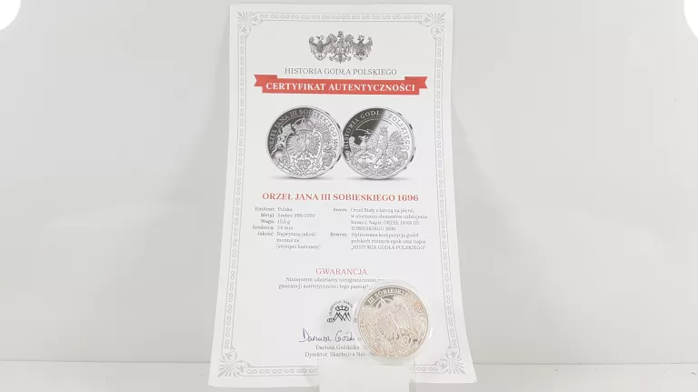 SREBRO - MONETA ORZEŁ PRZEMYSŁAW II 1295 CERET STRUN