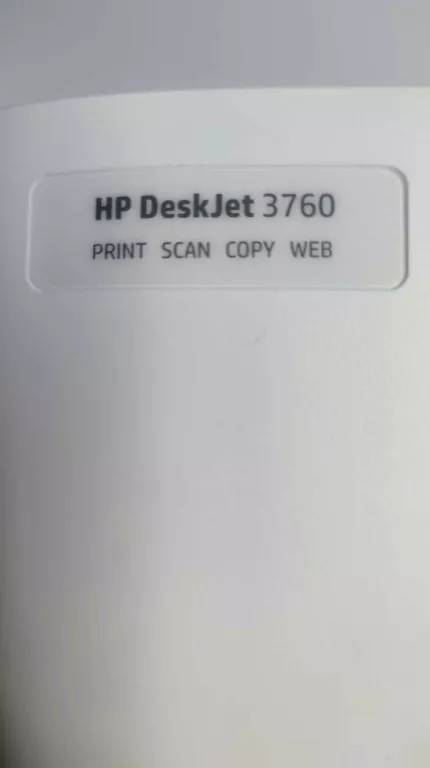 DRUKARKA FOTOGRAFICZNA MULTIFUNKCYJNA HP DESKJET 3760