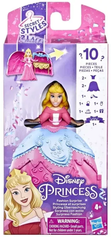 LALKA DISNEY PRINCESS AURORA SEKRETNY STYL HASBRO