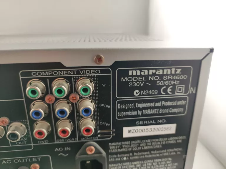 AMPLITUNER MARANTZ SR4600 7.2 + PILOT