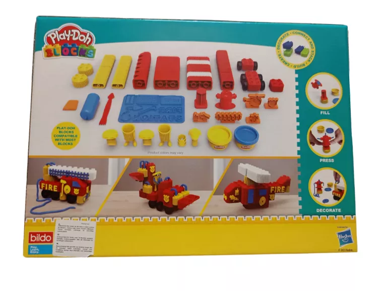 ZESTAW KLOCKÓW PLAY-DOH STRAŻ POŻARNA