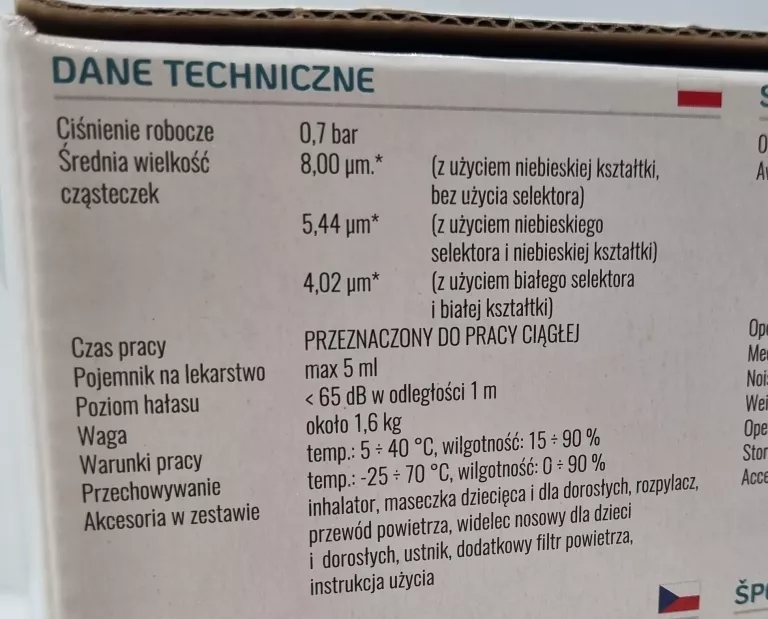 INHALATOR DIAGNOSTIC ECONSTELLATION PLUS