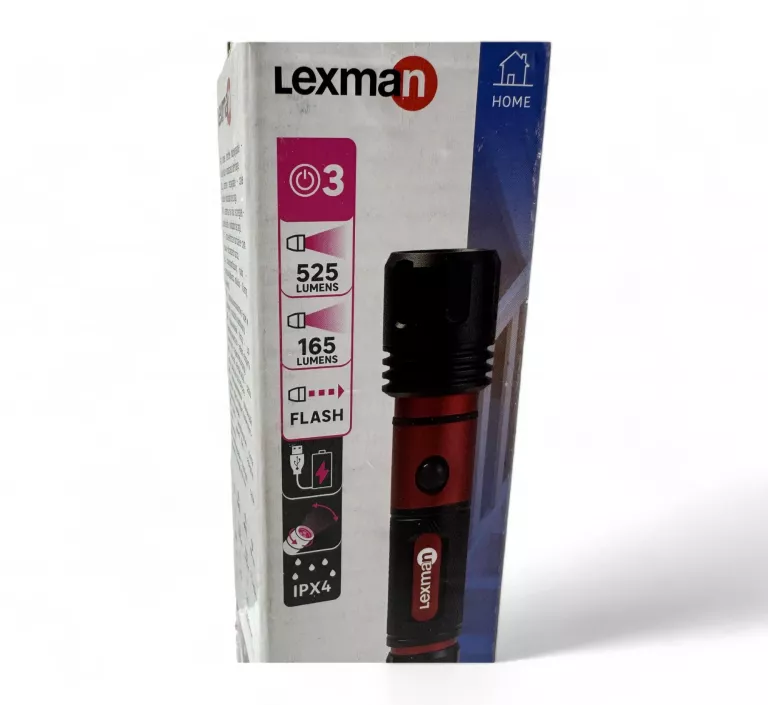 LATARKA LEDOWA AKUMULATOROWA 525LM LEXMAN