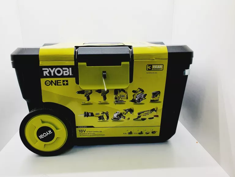 ZESTAW NARZĘDZI JUMBO KIT R18CK8-242TJ 12 ELEMENTÓW RYOBI ONE