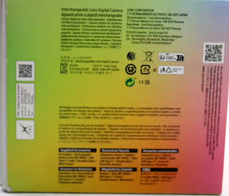 APARAT BEZLUSTERKOWY SONY ALPHA ZV-E10 Z KLATKĄ OPERATORSKĄ ULANZI