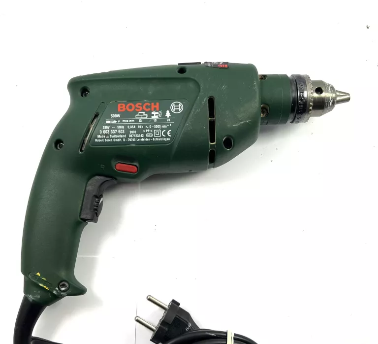 WIERTARKA UDAROWA BOSCH PSB 500 RE + WALIZKA