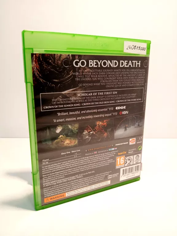 GRA NA XBOX ONE DARK SOULS II