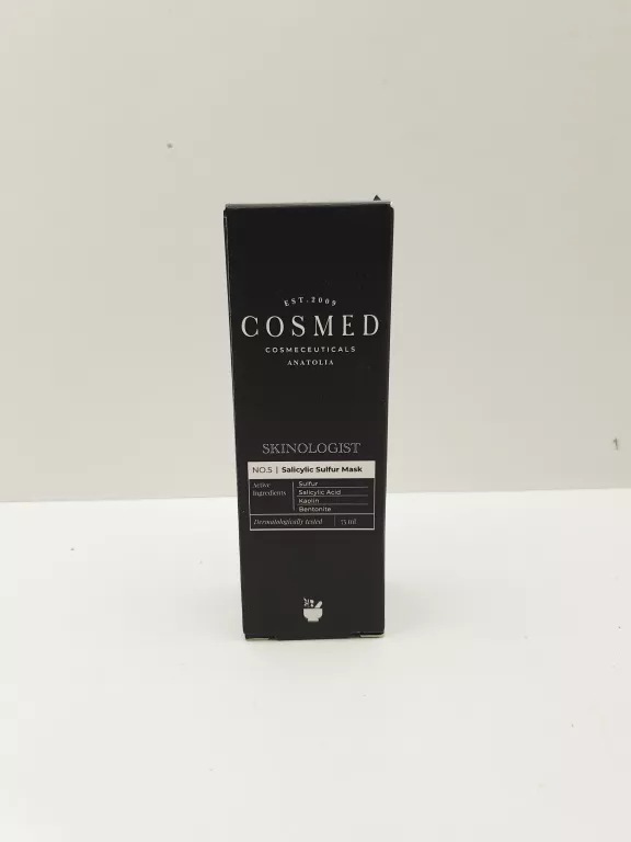 MASKA GŁĘBOKO OCZYSZCZAJĄCA COSMED SKINOLOGIST SALICYLIC SULFUR MASK 75ML