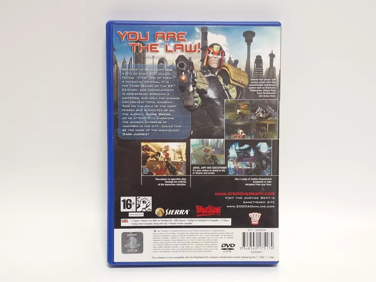 GRA PS2 JUDGE DREDD