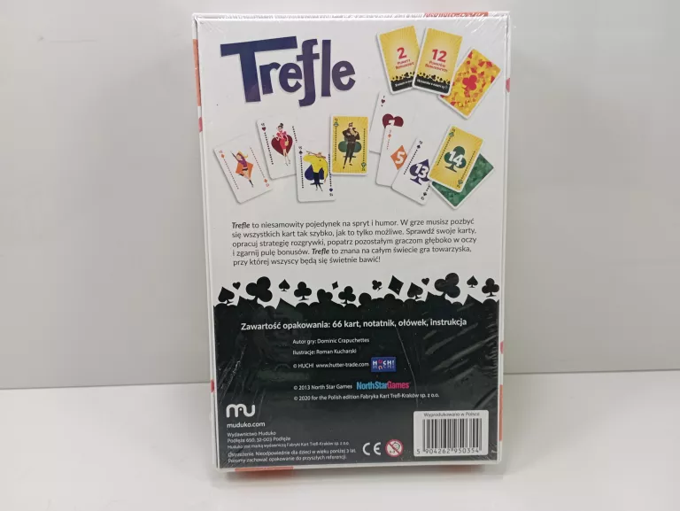 TREFLE - GRA KARCIANA, POJEDYNEK NA SPRYT I HUMOR