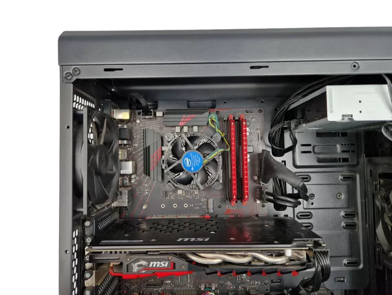 KOMPUTER STACJONARNY MSI I5-8400 GTX 1060 3GB 8GB DDR4 1TB + 128GB SSD