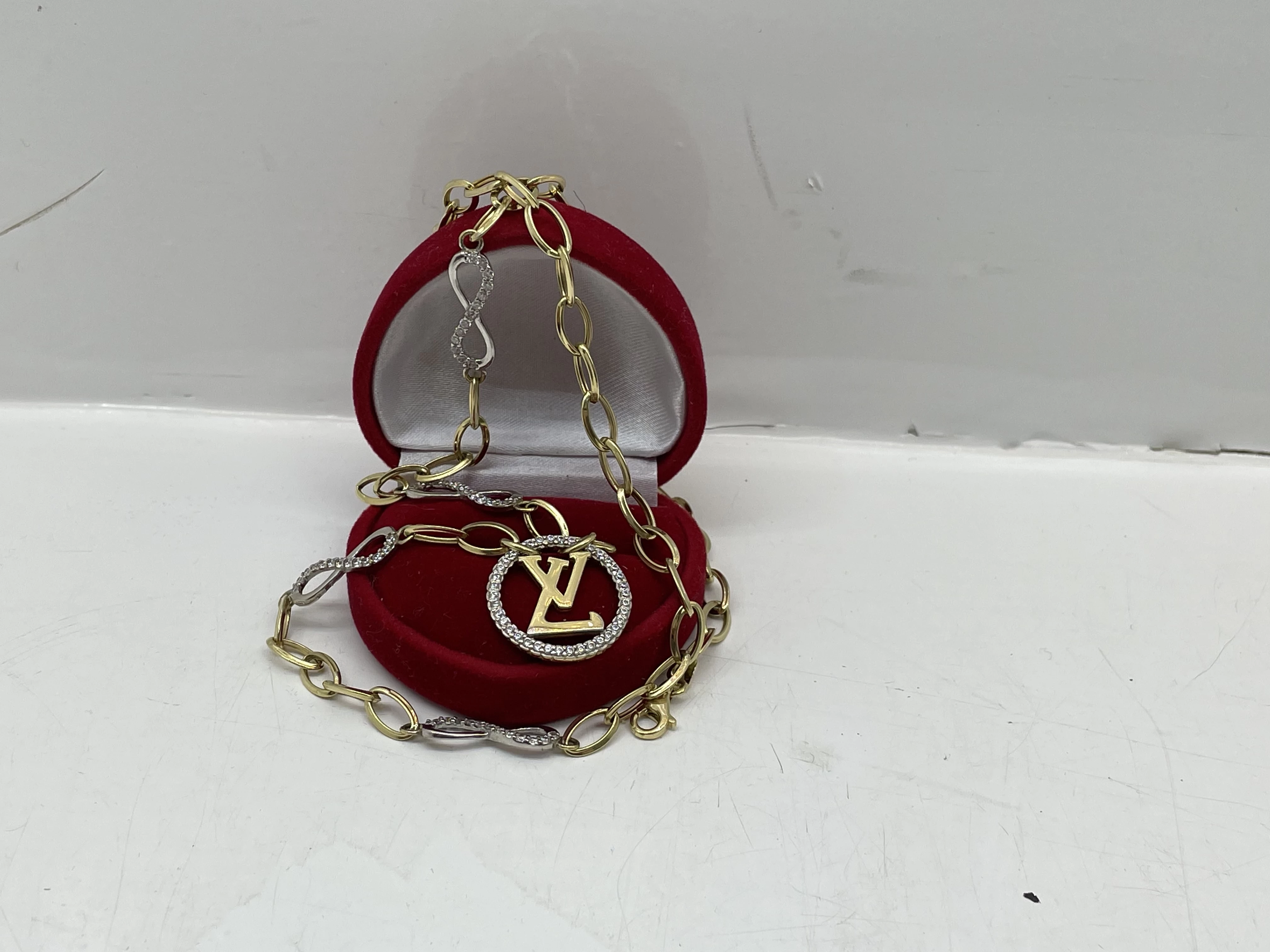 sliczny-zloty-lancuszek-p585-946g-48-cm-stan-uzywany