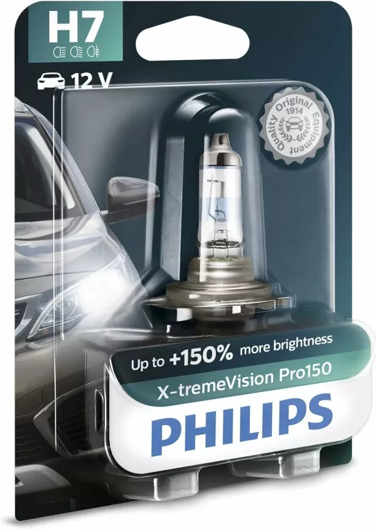 PHILIPS X-TREME VISION PRO150 12V 55W ŻARÓWKA H7