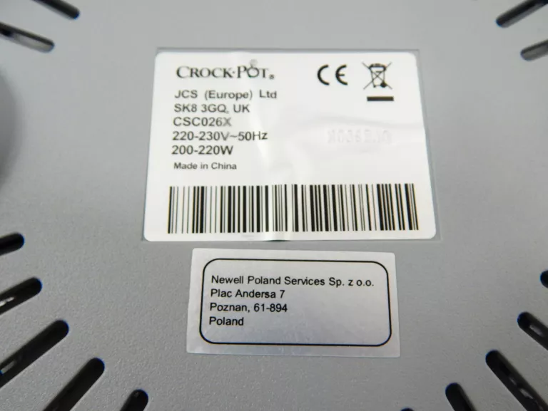 WOLNOWAR CROCK-POT CSC026