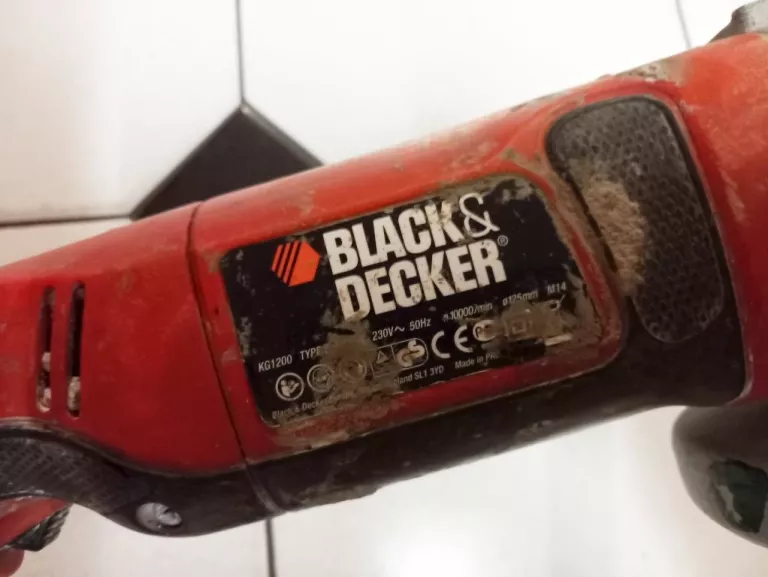 SZLIFIERKA KĄTOWA BLACK DECKER KG1200