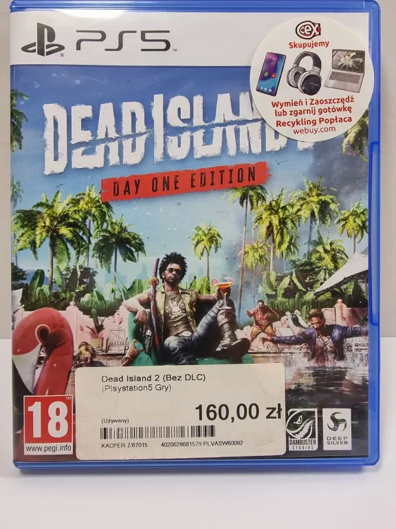 GRA NA PS5 DEAD ISLAND 2 DAY ONE EDITION