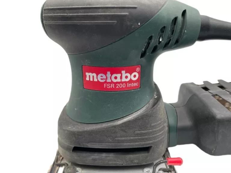 SZLIFIERKA OSCYLACYJNA METABO FSR 200 INTEC + PODŁĄCZONY FILTR