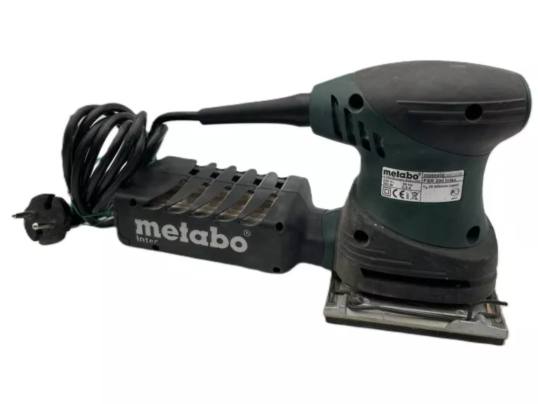 SZLIFIERKA OSCYLACYJNA METABO FSR 200 INTEC + PODŁĄCZONY FILTR