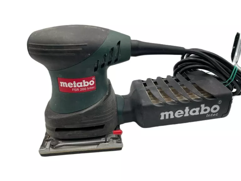 SZLIFIERKA OSCYLACYJNA METABO FSR 200 INTEC + PODŁĄCZONY FILTR