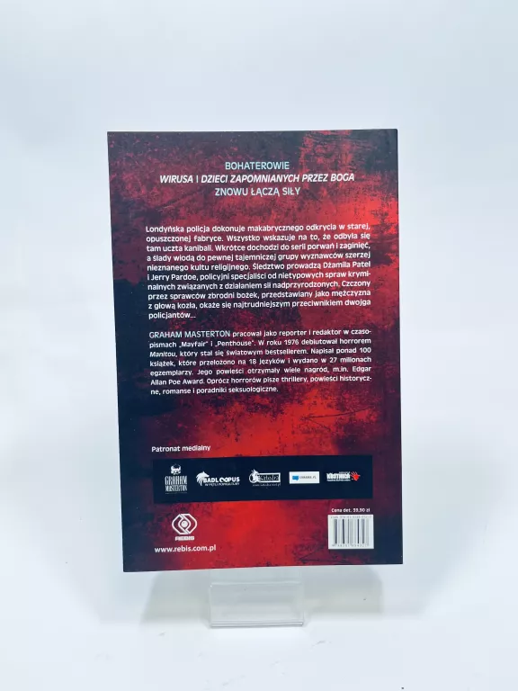 KSIĄŻKA LUDZIE CIENIA GRAHAM MASTERTON * IGŁA *