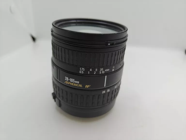OBIEKTYW SIGMA ZOOM 28-105MM ASPHERICAL IF 3.8-5.6 UC-III CANON