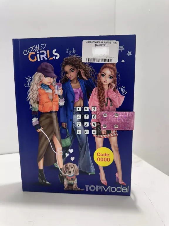 CITY GIRLS PAMIĘTNIK NA KOD