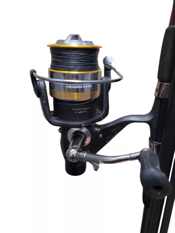 WĘDKA JAXON ZAFFIRA CARP 360 + KOŁOWROTEK JAXON MAGNET CARP FRXL 600
