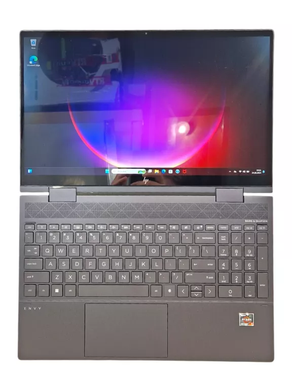 LAPTOP HP ENVY X360 15-EE1093CL RYZEN 7 16GB 512GB SSD W11 TOUCH SYSTEM