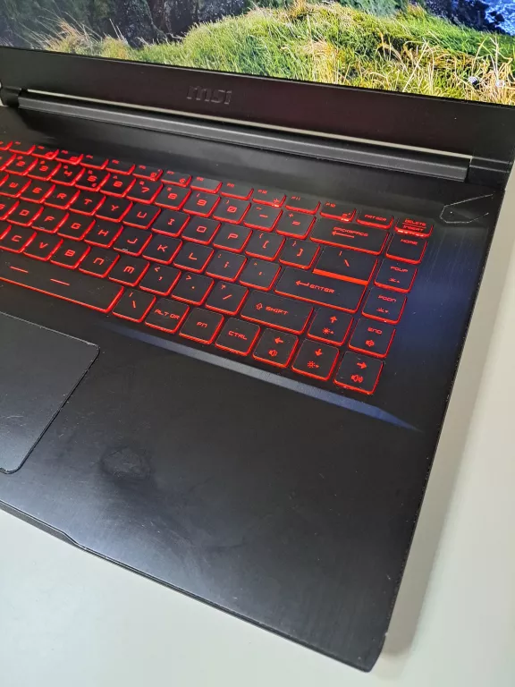 LAPTOP MSI GF63 THIN 10SCXR / I5-10 GEN / 8GB RAM / 512GB SSD / GTX 1650