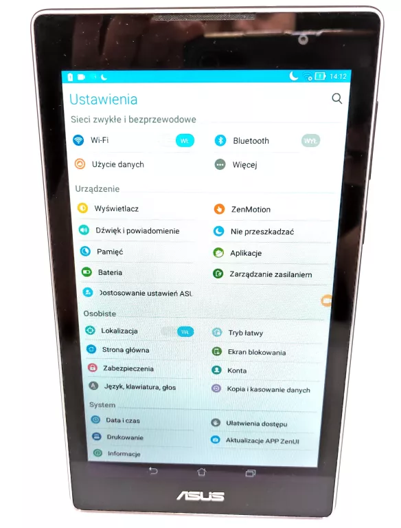 TABLET TABLET ASUS ZENPAD 7