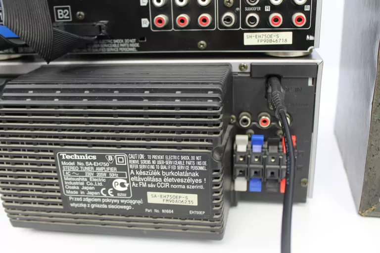 WIEŻA SEGMENTOWA TECHNICS SA-EH750 Z KOLUMNIAMI