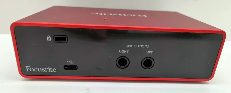 INTERFEJS FOCUSRITE SCARLETT SOLO 3-GEN KOMPLET