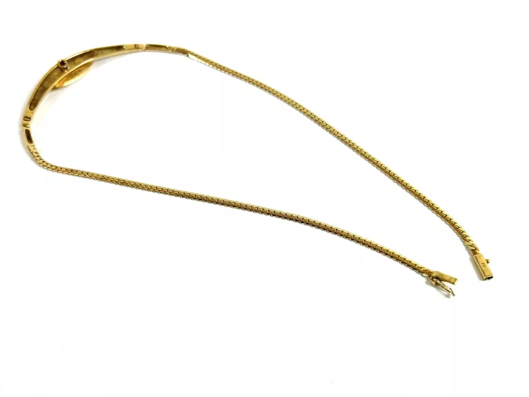 ZŁOTY ŁAŃCUSZEK DIAMENTY 750 20,58G